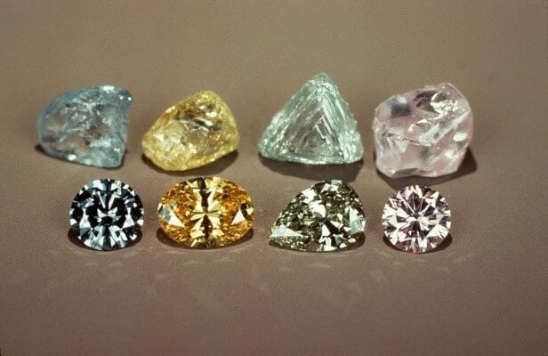 الماس های رنگی