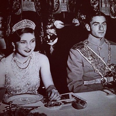 محمدرضا پهلوی و ملکه فوزیه