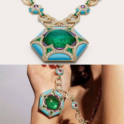 گردنبند Esedra از مجموعه جدید جواهرات بولگاری