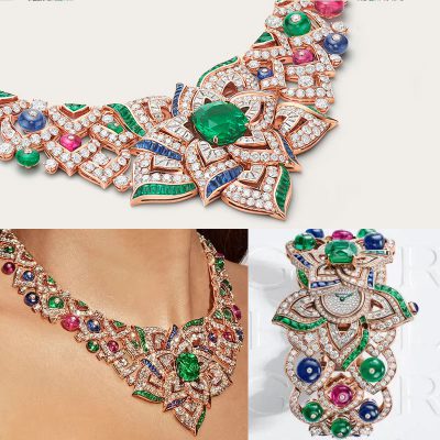 گردنبند Oriental Buds از مجموعه جدید جواهرات بولگاری