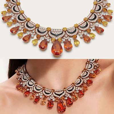 گردنبند Oriental Dream از مجموعه جدید جواهرات بولگاری