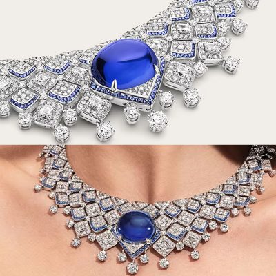 گردنبند Southern Sapphire از مجموعه جدید جواهرات بولگاری