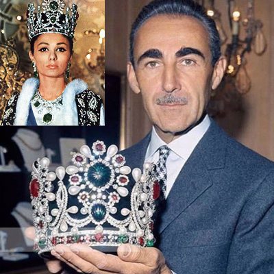 جواهرات تاجگذاری فرح پهلوی